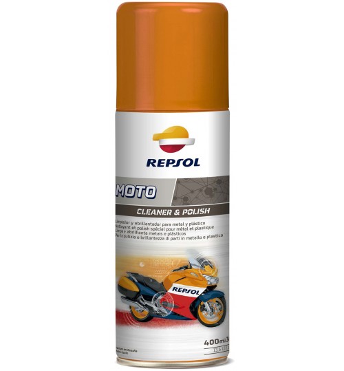 REPSOL MOTO CLEANER & POLISH, 400мл